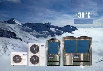 mais recente caso da empresa sobre Bombas de calor extremas da baixa temperatura de EVI para o projeto do hotel de Xinjiang para a água quente