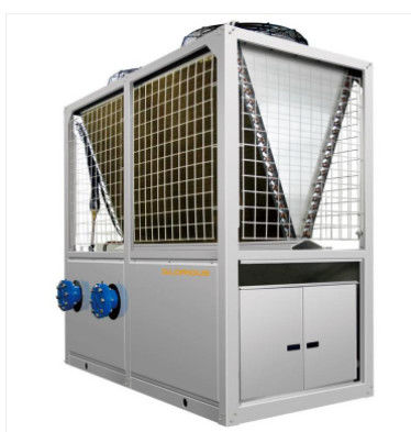 Bomba de calor da fonte de ar DHW do alojamento 39KW do revestimento de pulverizador com compressor de EVl