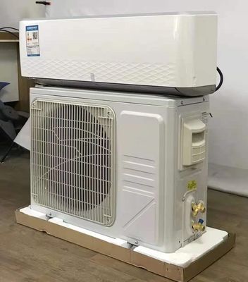 Condicionador de ar rachado refrigerando e de aquecimento 1HP fixado na parede 9000btu R410