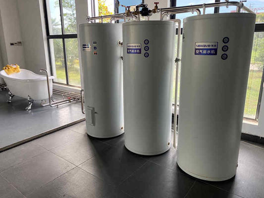 Água quente doméstica toda em uma alta temperatura da bomba de calor para o aquecimento refrigerando