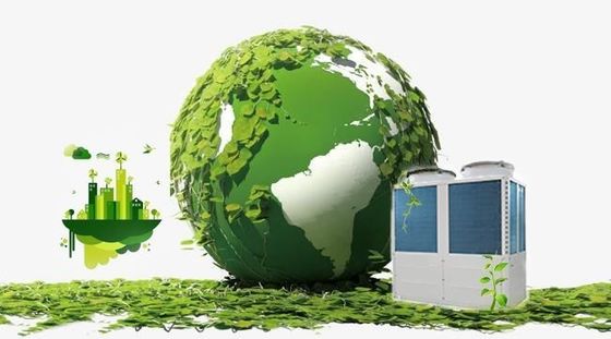 Bomba de calor de alta temperatura comercial do CO2 R744 para o aquecimento e refrigerar da casa
