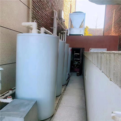 Ar de alumínio da aleta para molhar a bomba de calor 40kw comercial do ₂ de R744 CO