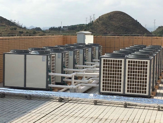 Água Heater Residential da bomba de calor da fonte de ar do CO2 R744 90 graus com compressor de Dorin