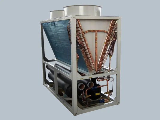 Líquido refrigerante da bomba de calor 25Kw da fonte de ar da cascata R410A água quente de 90 graus